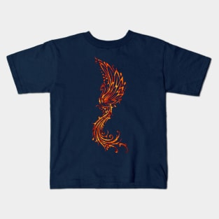 Fire Phoenix Kids T-Shirt